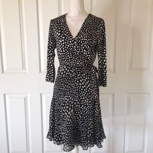 Diane Von Furstenberg Irina silk wrap dress Sz  10